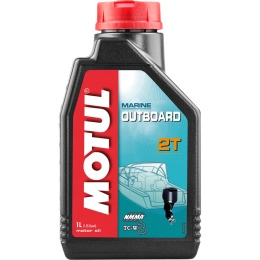 Масло 1л Outboard 2T  минеральное Motul (102788)